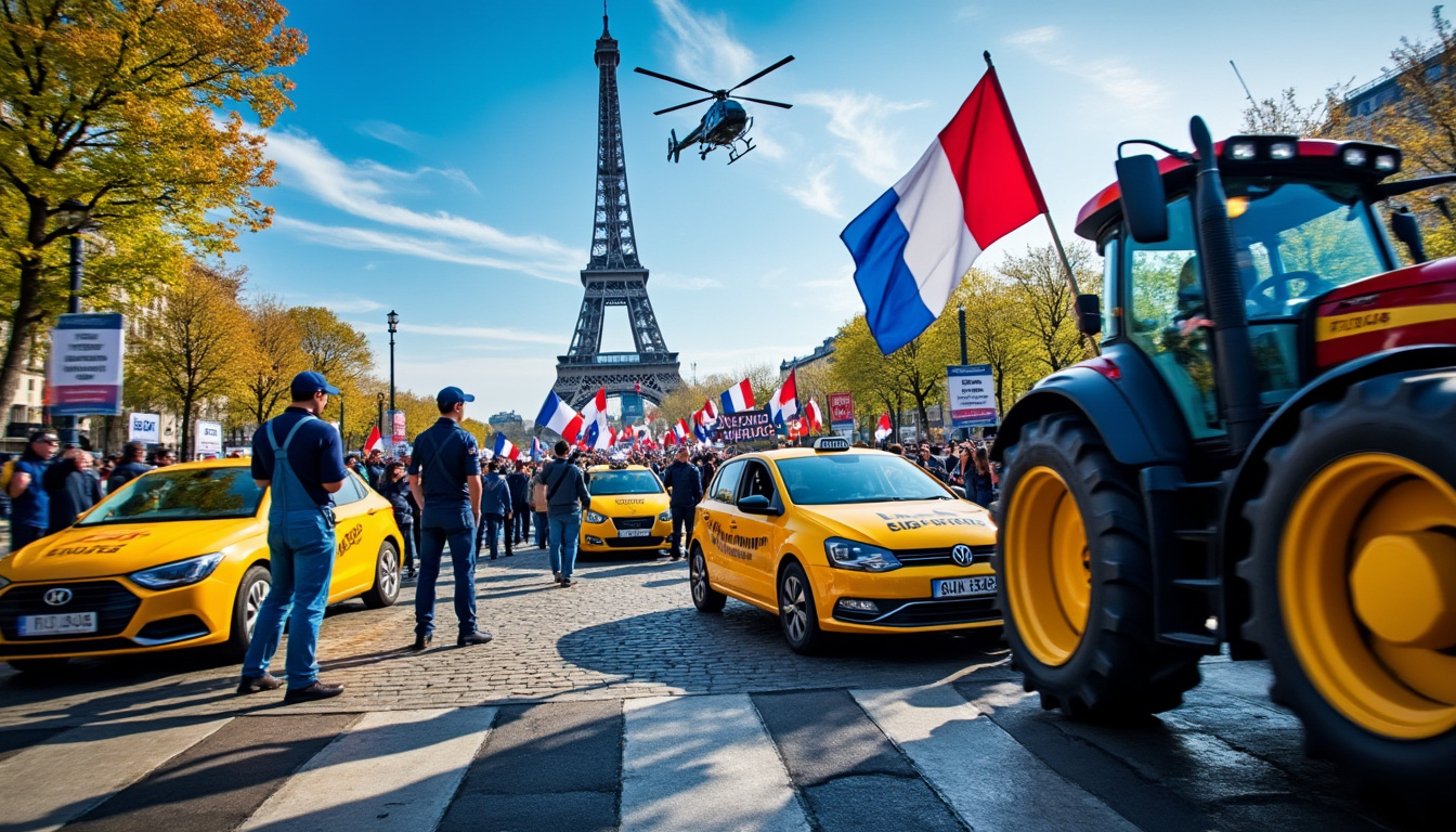 découvrez comment des agriculteurs et des chauffeurs de taxi se mobilisent conjointement pour exprimer leur colère. des actions sont prévues ce mardi 27 mai pour revendiquer des droits et des changements nécessaires. ne manquez pas de suivre cet événement marquant qui unionne ces deux secteurs.