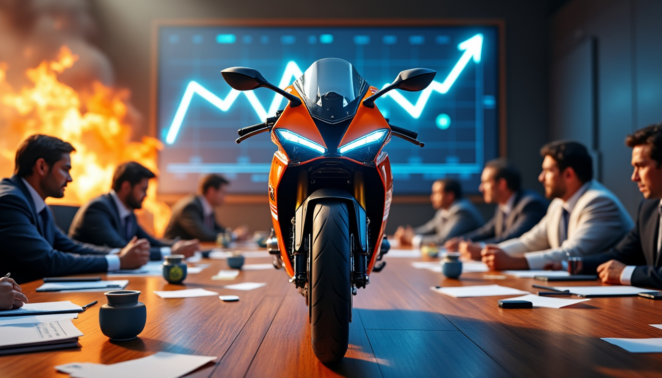 découvrez comment un géant de l'industrie est intervenu in extremis pour sauver la marque ktm, confrontée à des difficultés majeures. plongée au cœur des enjeux financiers et stratégiques qui menacent ce symbole de la motocyclette.