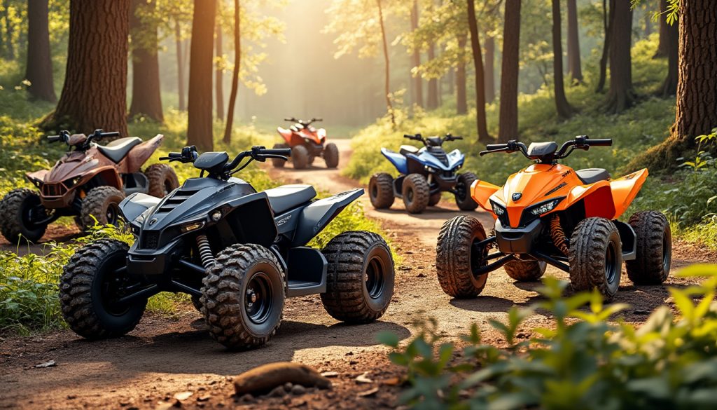 découvrez notre sélection des 8 meilleurs quads électriques pour adultes, alliant performance, autonomie et confort. idéaux pour les passionnés de sensations fortes, ces modèles vous garantiront des aventures inoubliables. ne manquez pas notre guide d'achat complet pour choisir le quad qui vous correspond parfaitement.