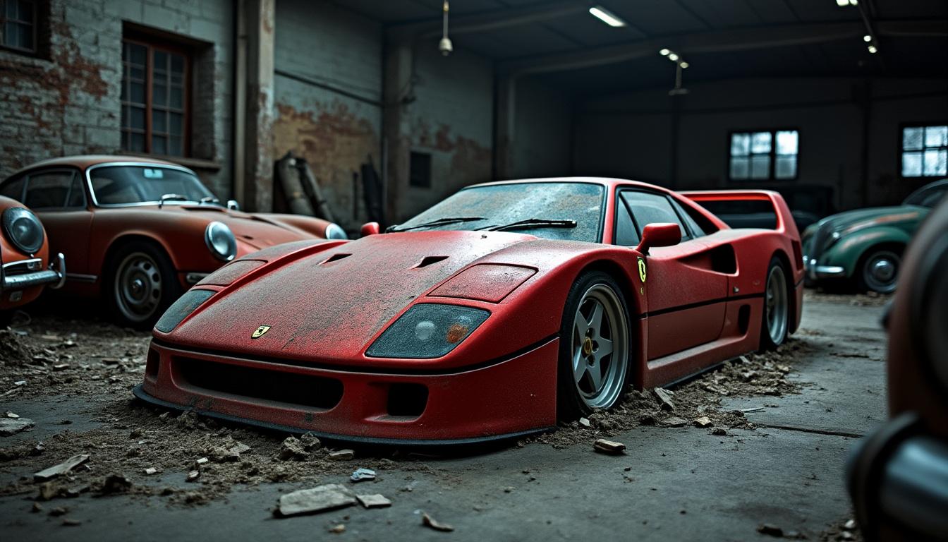 découvrez les réflexions d'un propriétaire perplexe face à sa ferrari f40, laissée à l'abandon dans son garage pendant plus de dix ans. une exploration des souvenirs, des regrets et des projets de restauration pour cette icône automobile.