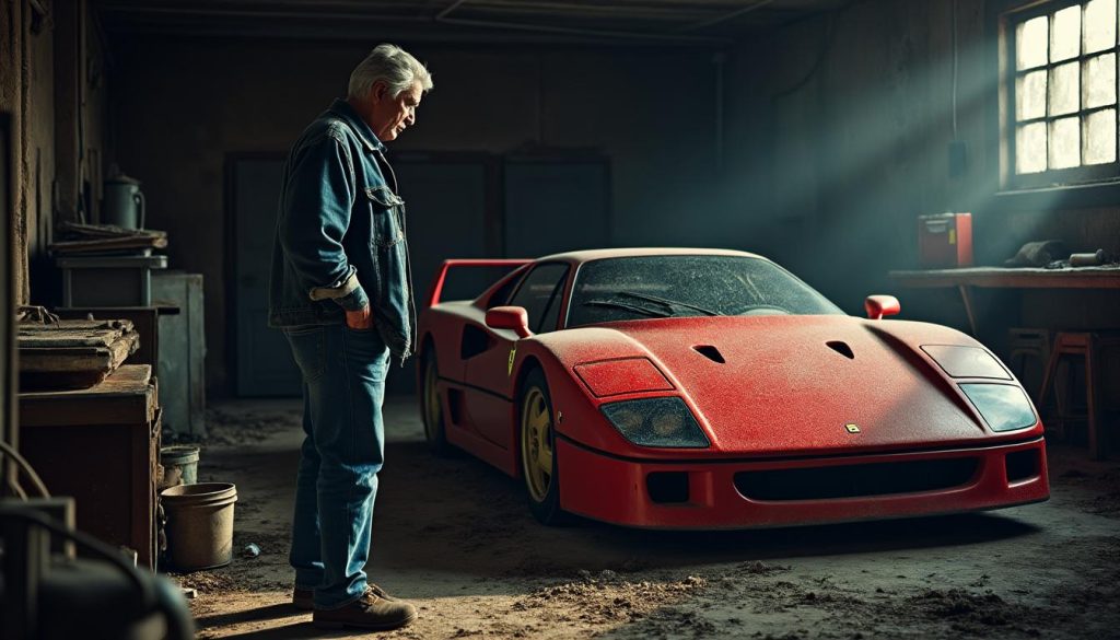 découvrez l'histoire fascinante d'un propriétaire qui se questionne sur sa ferrari f40 laissée à l'abandon dans son garage depuis plus de dix ans. explorez les dilemmes liés à la conservation d'une légende automobile et les émotions qui en découlent.