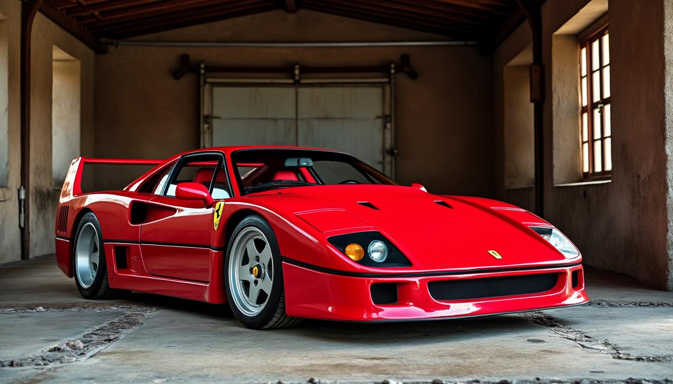 trouvez votre ferrari f40 d'occasion sur le bon coin ! explorez notre sélection d'annonces pour dénicher la voiture de vos rêves et profitez de conseils d'experts. ne manquez pas l'opportunité d'acquérir ce modèle emblématique !