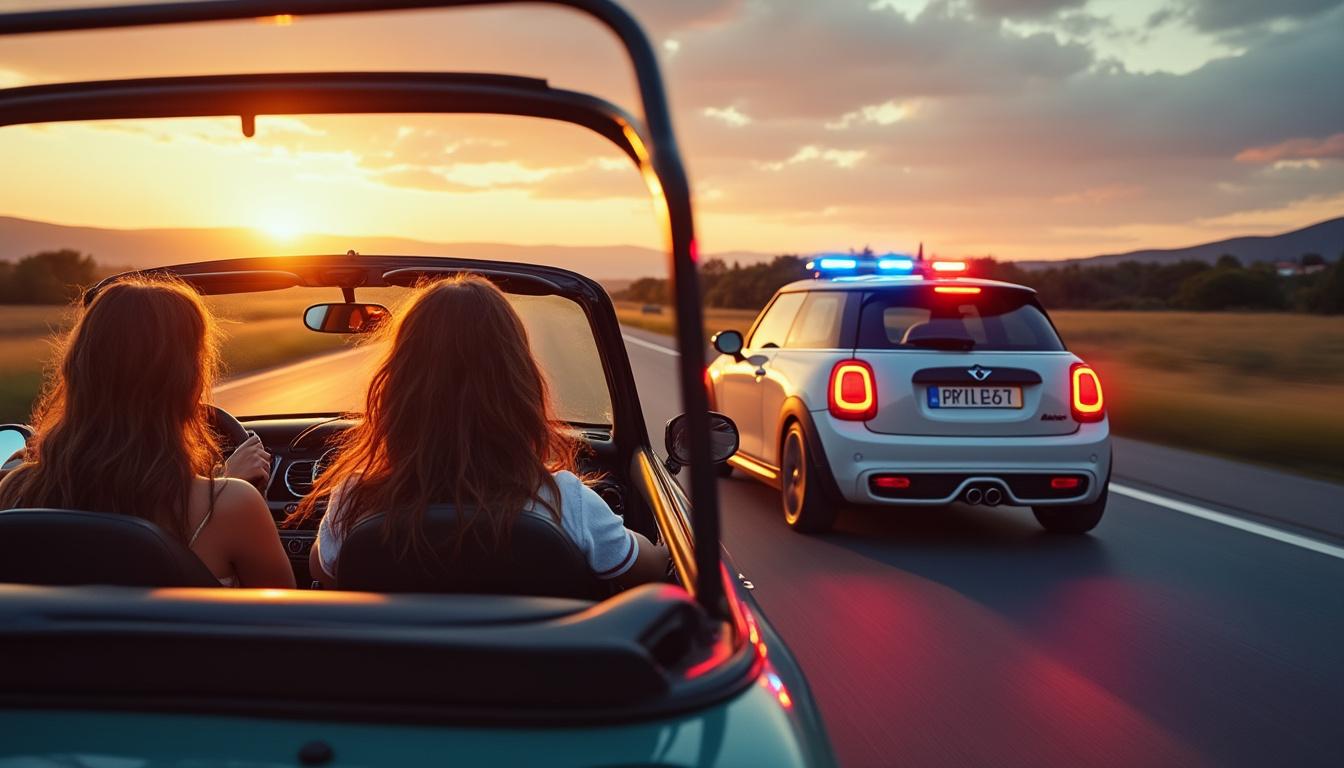 découvrez l'histoire incroyable de ces jeunes conducteurs, arrêtés à plus de 205 km/h au volant d'une mini. entre vitesse et impatience de faire la fête, revivez ce moment exceptionnel qui mêle adrénaline et imprudence. une leçon à retenir sur les dangers de la vitesse sur la route.