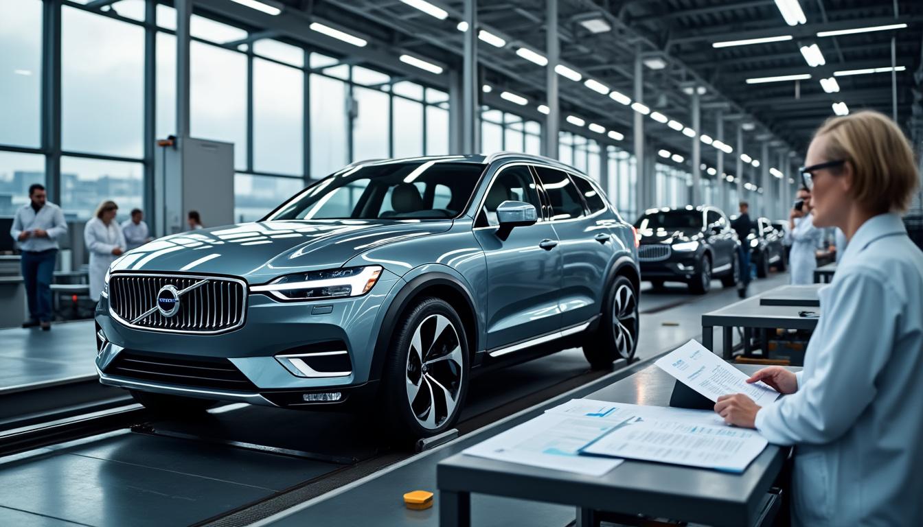 découvrez comment volvo traverse une période difficile avec une perte d'un milliard d'euros, conséquence des droits de douane imposés aux états-unis. analyse des impacts économiques et stratégies d'adaptation.