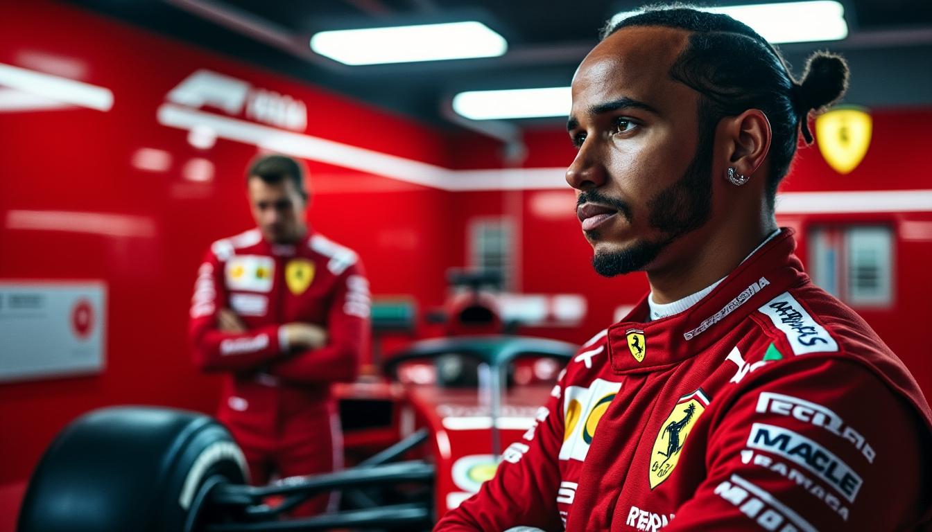 la possibilité du retrait de lewis hamilton chez ferrari fait débat : l'ex-pilote johnny herbert appuie cette hypothèse. découvrez pourquoi ce scénario attire l'attention et divise les observateurs de la f1.