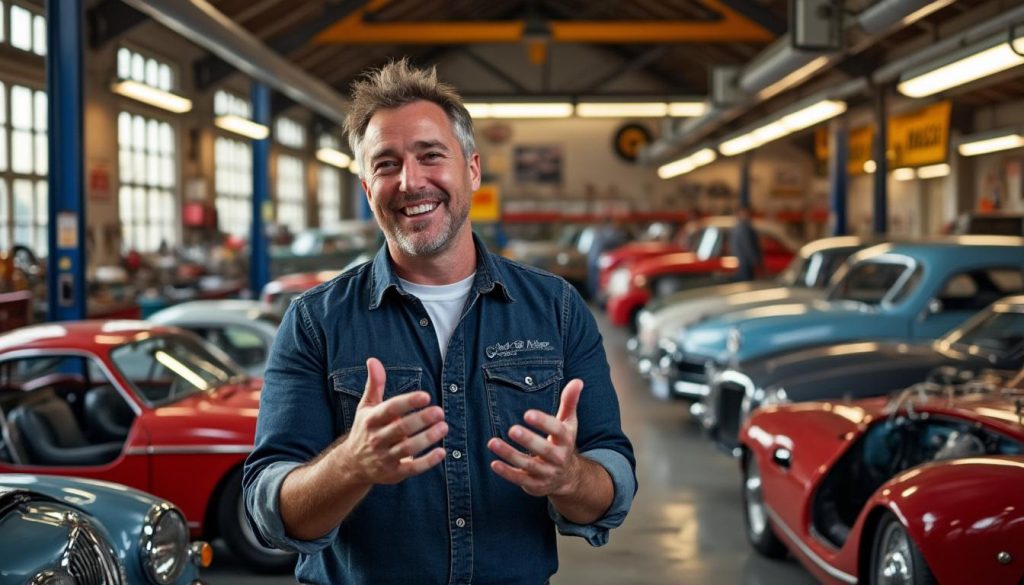 découvrez l'univers fascinant de gerry blyenberg, l'animateur emblématique de l'émission wheeler dealers france. plongez dans sa passion pour les voitures et son expertise lors de la restauration de véhicules emblématiques. un voyage captivant au cœur de l'automobile à ne pas manquer!