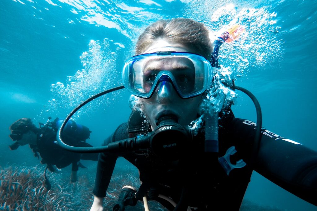 Scuba diving