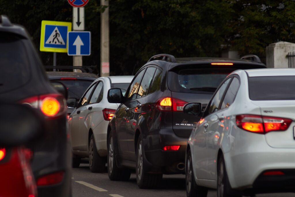 cars on road during daytime