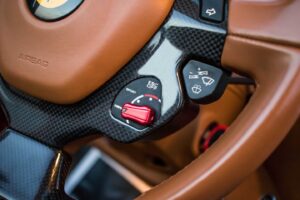 Ferrari Drive Mode on Steering Wheel